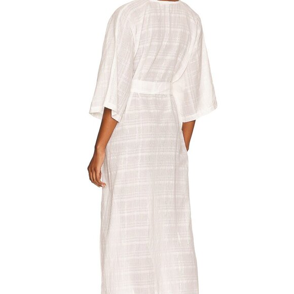 Vitamin A - Cannes Caftan in White - Picture 3 of 8